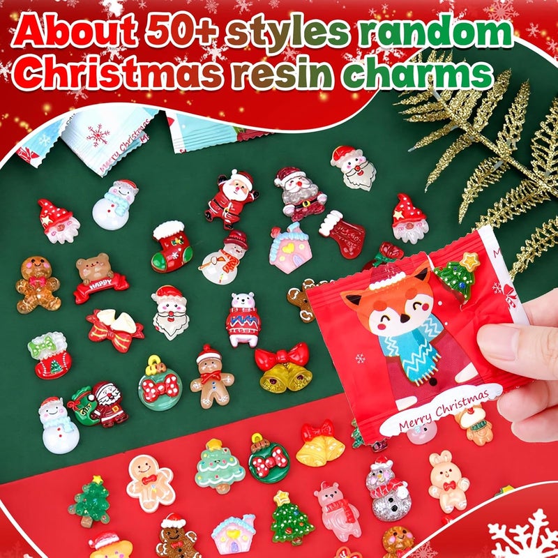 SelfTek 100 Pcs Blind Bag Christmas Luminous Mini Resin Animal Decoration for DIY Aquarium, Micro Landscape,Decor Potted Plants Garden - Image 5